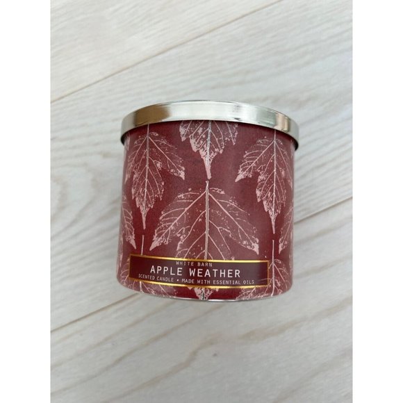 White Barn Accents Bath Body Works White Barn Apple Weather 3 Wick